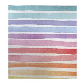 Rainbow Translucent Window Film No Glue Static Decorative Privacy Films Window Sticker for Glass; 15x39 inches