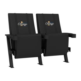 SuiteMax 3.5 VIP Seats with Oklahoma City Thunder 2025 Champions Logo (Number of Seats: Row of 2)