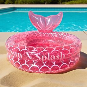 Inflatable Swimming Pool Is A Must-have For Summer (Color: Pink)